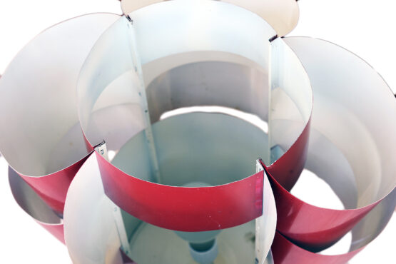 Blood red XXL TN52, rare custom edition, pendant light by Torsten Orrling for Hans-Agne Jakobsson AB. Sweden 1960s - Image 8