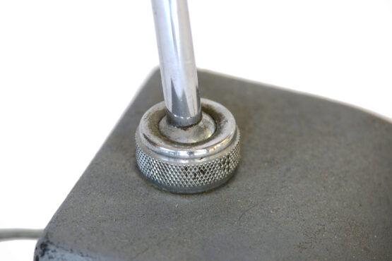 Vintage desk light/draft board lamp with fluorescent tube. France 1950s. - Image 9