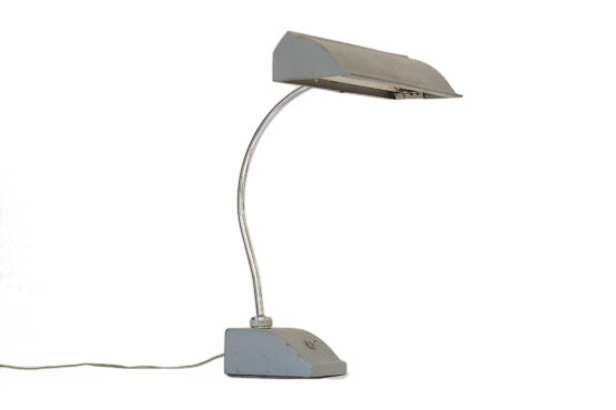 Vintage desk light/draft board lamp with fluorescent tube. France 1950s. - Image 3