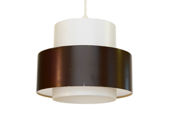 Pendant light "Cylindus" by Uno and Östen Kristiansson for Luxus. Sweden 1970s - Image 3