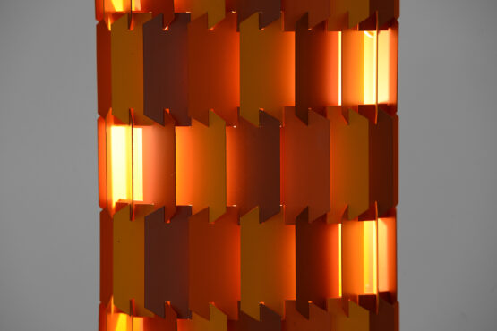 Pedant light "Facet-Pop" by Louis Weisdorf for Lyfa. Denmark 1970s - Image 8