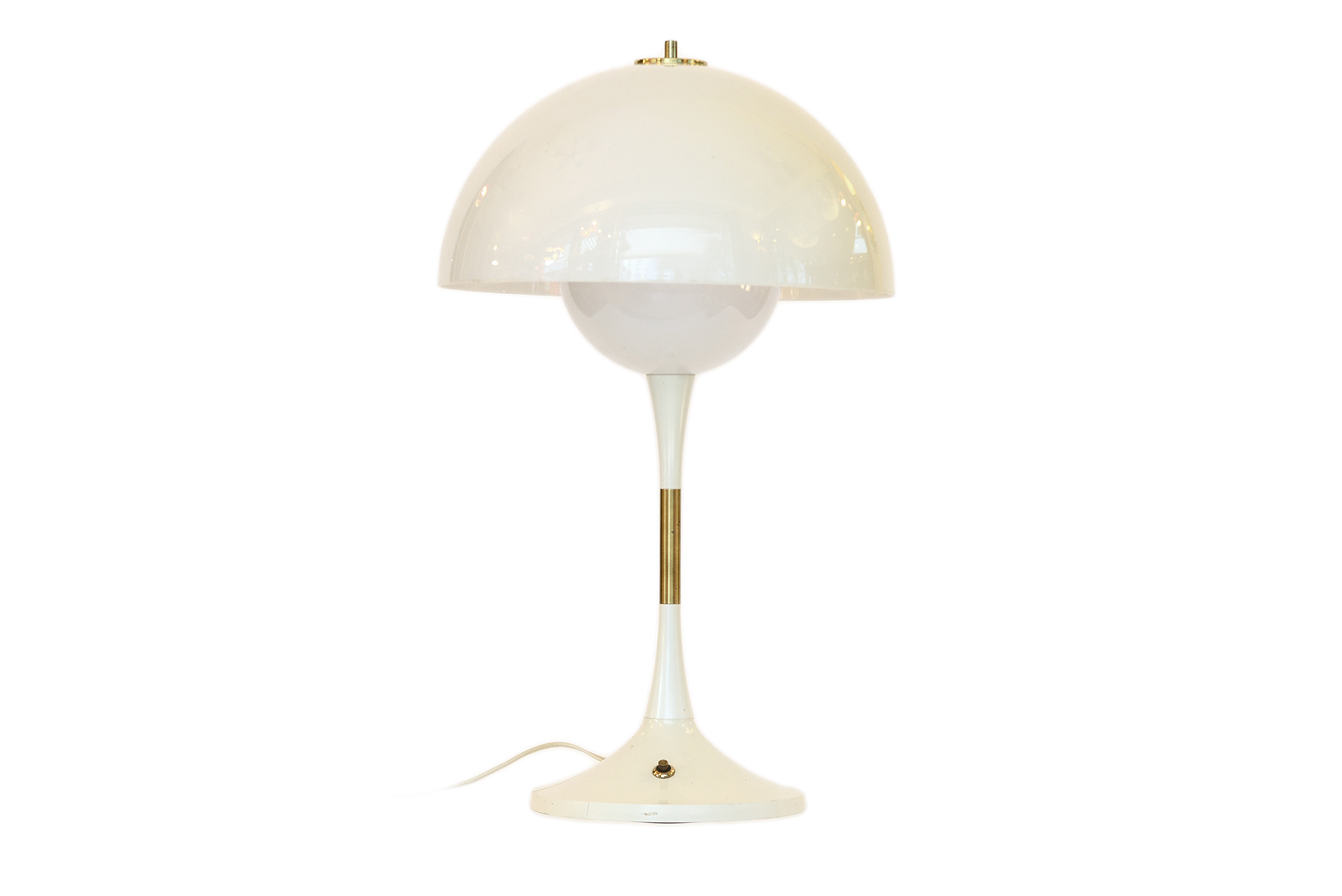 Table light "Trixel" by Bent Karlby for Lyfa. Denmark 1960s
