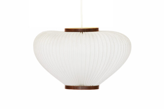 Pearl shade pendant light by Lars Schiøler for Hoyrup Light. Denmark 1960s