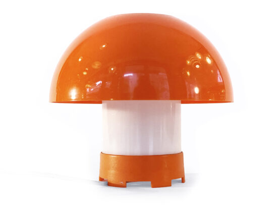 Mushroom table light by Bent Karlby for ASK Belysninger. Denmark 1970s