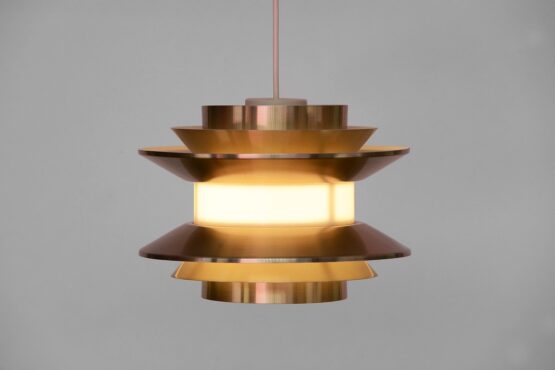 Pendant light "Trava" by Carl Thore (Sigurd Lindkvist) for Granhaga Metallindustri. Sweden 1970s. - Image 2