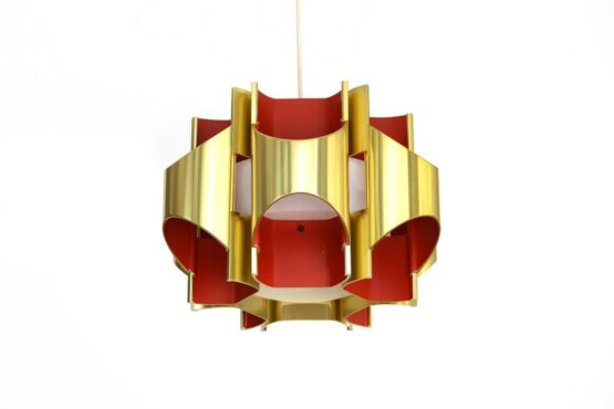 Pendant light by Bent Karlby for Lyfa. Denmark 1970s. - Image 5