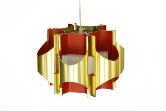 Pendant light by Bent Karlby for Lyfa. Denmark 1970s. - Image 3