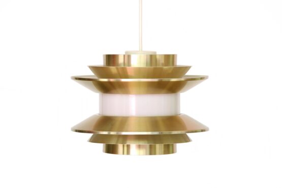 Pendant light "Trava" by Carl Thore (Sigurd Lindkvist) for Granhaga Metallindustri. Sweden 1970s.