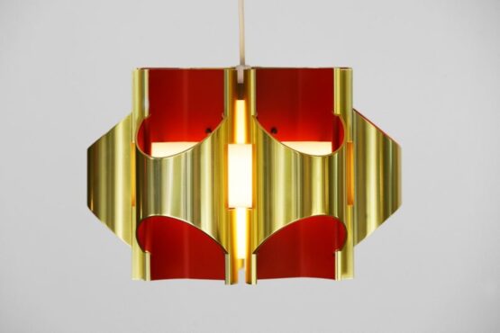Pendant light by Bent Karlby for Lyfa. Denmark 1970s. - Image 2