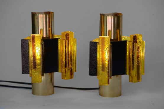 Pair of wall sconces 1008 by Claus Bolby for CEBO industries. Denmark 1960s - Image 2