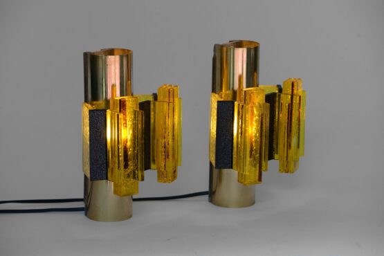 Pair of wall sconces 1008 by Claus Bolby for CEBO industries. Denmark 1960s - Image 6