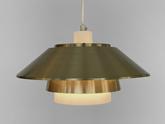 Aluminum pendant light by Vadsbo Metall. Sweden 1970s - Image 3