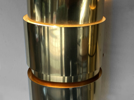 Brass wall sconces by Hans-Agne Jakobsson for H-A Jakobson Markary AB. Sweden 1960s - Image 7