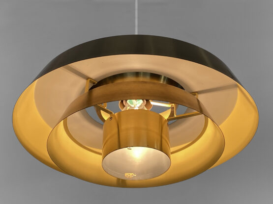 Pendant light "Nova" by Jo Hammerborg for Fog & Mørup. Denmark 1960s - Image 6