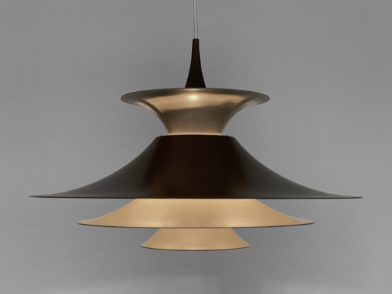 Pendant light "Radius" by Erik Balslev for Fog & Mørup. Denmark 1970s - Image 2