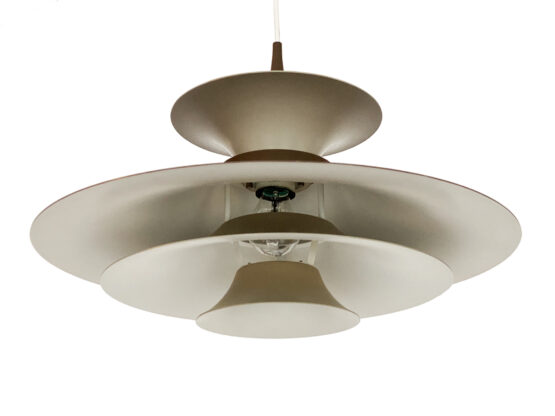 Pendant light "Radius" by Erik Balslev for Fog & Mørup. Denmark 1970s - Image 3