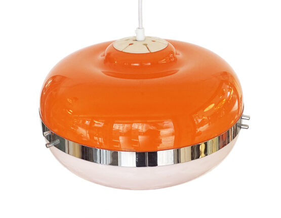 Large space age pendant light by Sagorje. Yugoslavia 1970s - Image 5