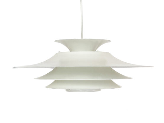 Layered pendant light by Frandsen lighting. Denmark 1970s