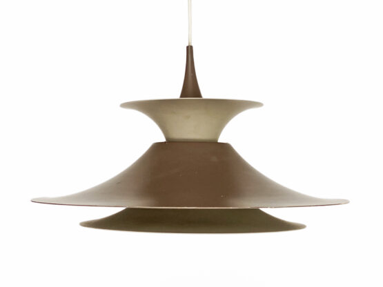 Pendant light "Radius" by Erik Balslev for Fog & Mørup. Denmark 1970s