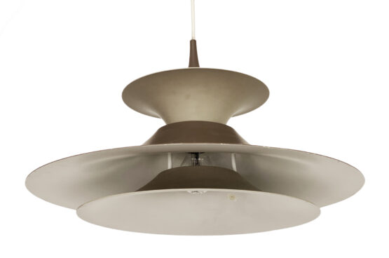 Pendant light "Radius" by Erik Balslev for Fog & Mørup. Denmark 1970s - Image 3