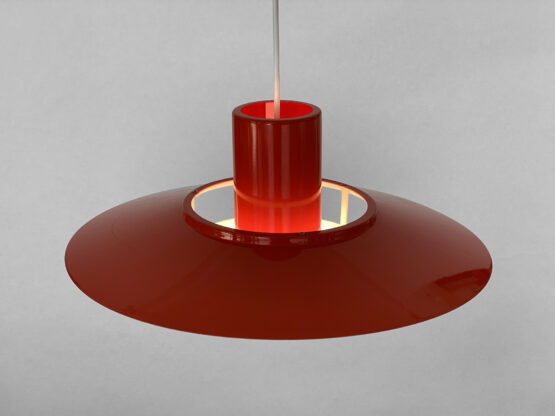 Pendant light "Falcon" Rainbow Line by Andreas Hansen for Fog & Mørup. Denmark 1960s. - Image 6