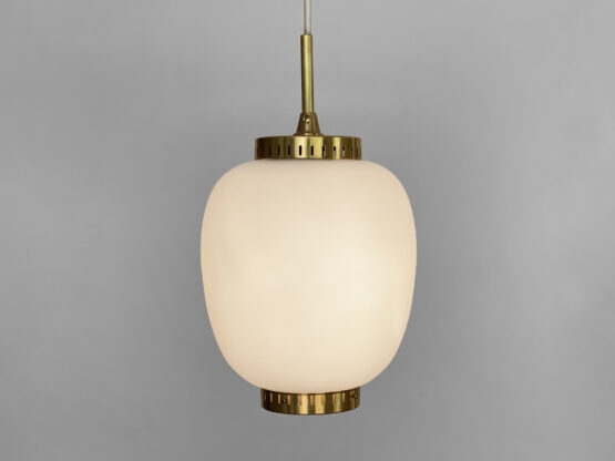Pendant light "KINA" by Bent Karlby for Lyfa. Denmark 1960s - Image 2