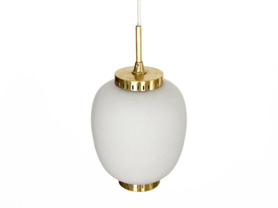 Pendant light "KINA" by Bent Karlby for Lyfa. Denmark 1960s - Image 5