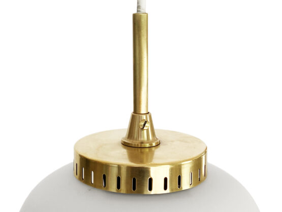 Pendant light "KINA" by Bent Karlby for Lyfa. Denmark 1960s - Image 7