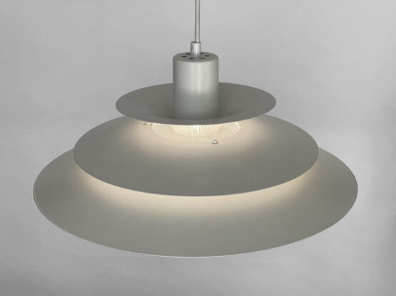 Large multi layered pendant light by Kurt Wiborg for Jeka Metaltryk. Denmark 1970s - Image 6