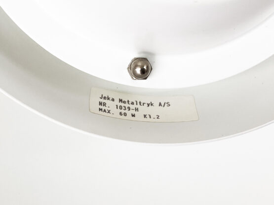 Large multi layered pendant light by Kurt Wiborg for Jeka Metaltryk. Denmark 1970s - Image 9