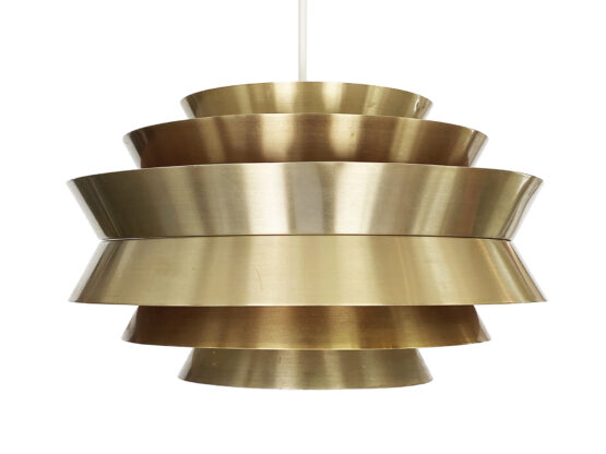 Pendant light "Trava" by Carl Thore for Granhaga Metallindustri. Sweden 1960s.