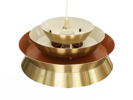 Pendant light "Trava" by Carl Thore for Granhaga Metallindustri. Sweden 1960s. - Image 5