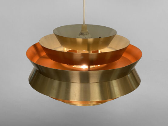Pendant light "Trava" by Carl Thore for Granhaga Metallindustri. Sweden 1960s. - Image 6