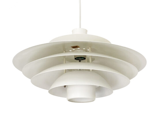Large multi layered pendant light by Form Light. Denmark 1970s - Image 3