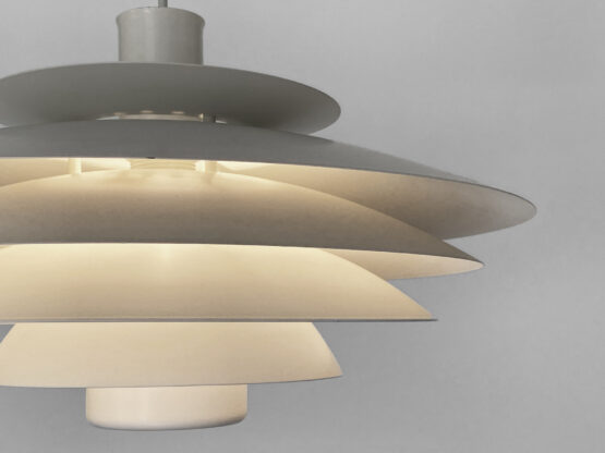 Large multi layered pendant light by Form Light. Denmark 1970s - Image 7