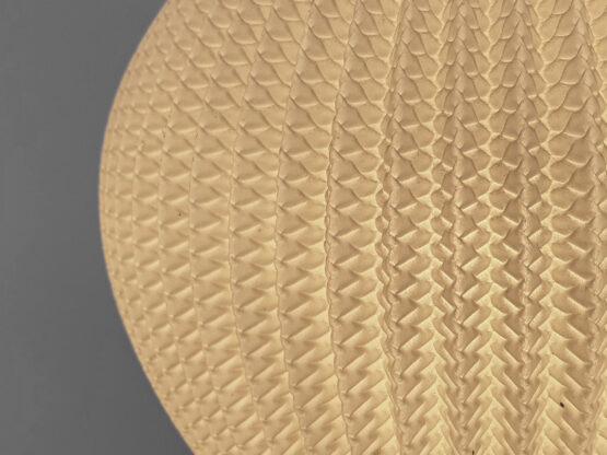 Pearl shade pendant light by Lars Schiøler for Hoyrup Light. Denmark 1960s - Image 7