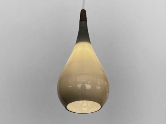 Glass pendant light p289 by Michael Bang for Nordisk solar/Holmegaard. Denmark 1960s - Image 4