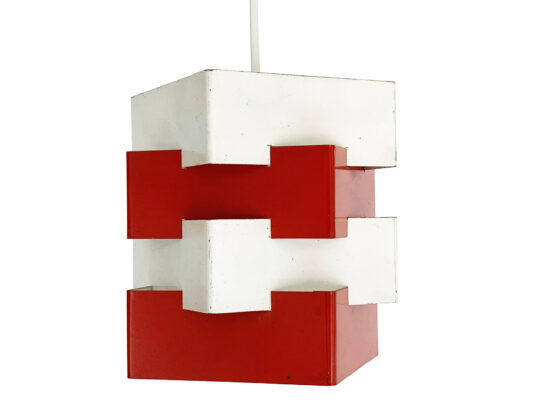 Metal pendant light "Nift" by Kronobergsbelysning. Sweden 1960s - Image 3