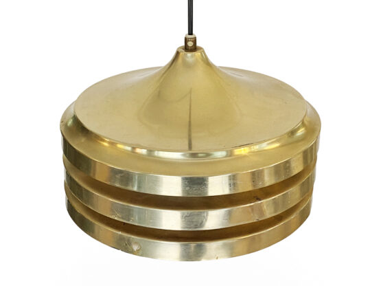 Multi layered pendant light by Carl Thore for Granhaga Metallindustri. Sweden 1970s - Image 5