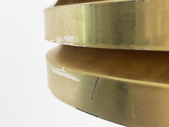 Multi layered pendant light by Carl Thore for Granhaga Metallindustri. Sweden 1970s - Image 10