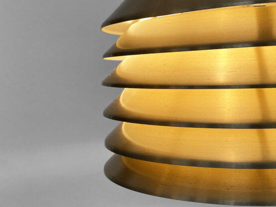 Multilayered aluminum pendant light from Frandsen lighting. Denmark 1970s - Image 7
