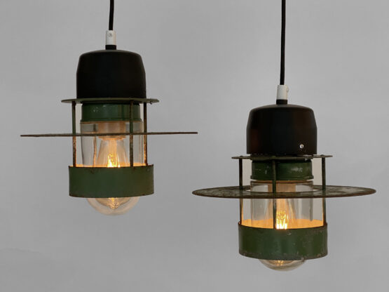 Pair of pendant lights "Albertslund" by Jens Møller-Jensen for Louis Poulsen. Denmark 1950s - Image 2