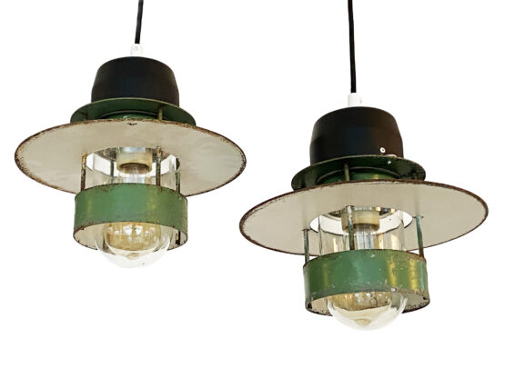 Pair of pendant lights "Albertslund" by Jens Møller-Jensen for Louis Poulsen. Denmark 1950s - Image 3