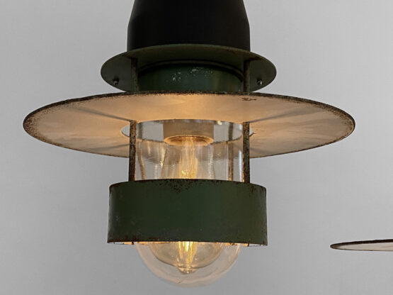 Pair of pendant lights "Albertslund" by Jens Møller-Jensen for Louis Poulsen. Denmark 1950s - Image 7