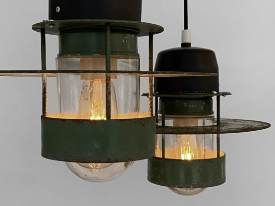Pair of pendant lights "Albertslund" by Jens Møller-Jensen for Louis Poulsen. Denmark 1950s - Image 10