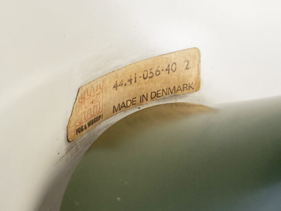 Two tone green pendant light "Radius" by Erik Balslev for Fog & Mørup. Denmark 1970s - Image 11