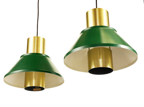 Pair of pendant lights "Life" by Jo Hammerborg for Fog & Mørup. Denmark 1970s - Image 6