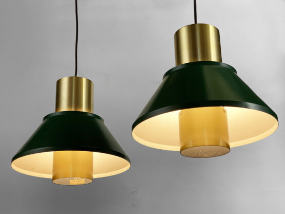 Pair of pendant lights "Life" by Jo Hammerborg for Fog & Mørup. Denmark 1970s - Image 7