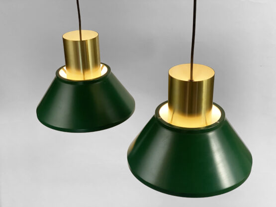 Pair of pendant lights "Life" by Jo Hammerborg for Fog & Mørup. Denmark 1970s - Image 9