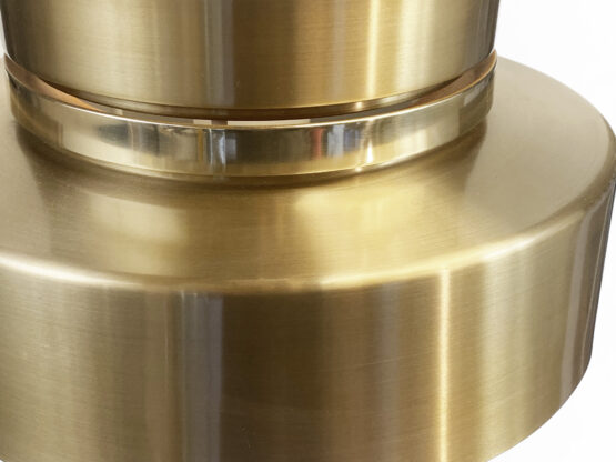Golden pendant light by Carl Thore for Granhaga Metall. Sweden 1970s - Image 8
